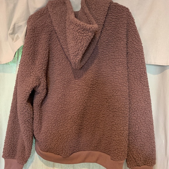 American Eagle Sherpa Hoodie - Picture 2 of 4